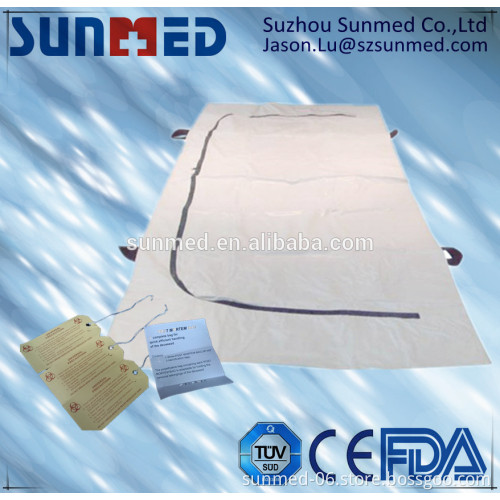heavy duty waterproof plastic cadaver pouch